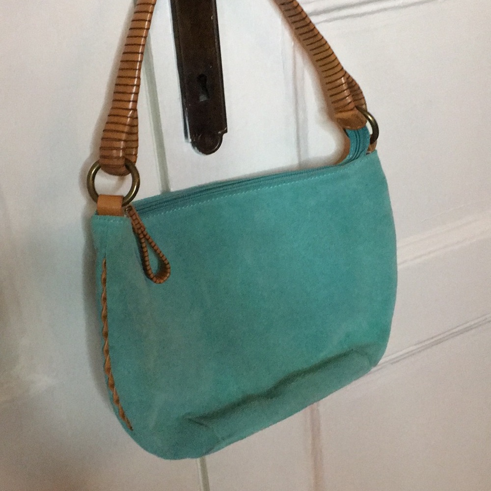 FOSSIL Suede Purse - Picture 2 of 6